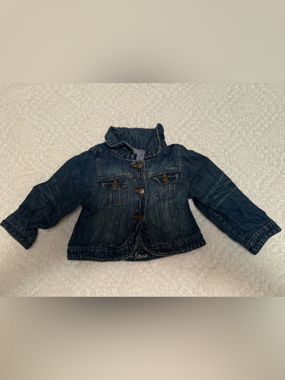 GAP Kids Dark Blue Denim Jacket